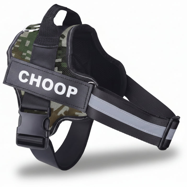 רתמת שם - ירוק הסוואה