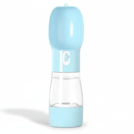 בקבוק מים ואוכל - כחול